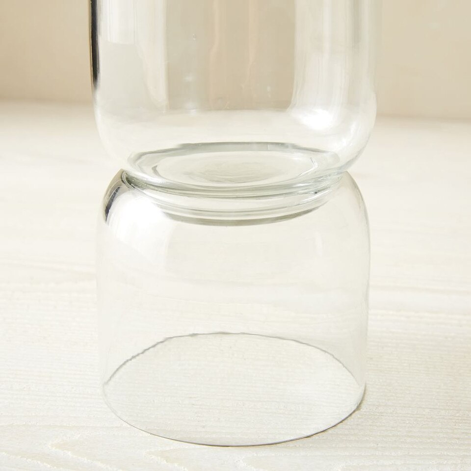 Foundations Clear Glass Vases West Elm UK